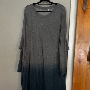 Plus Size Sweatshirt Dress